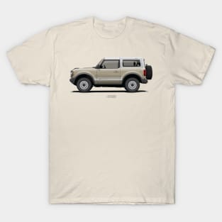 NEW BRONCO - Sand T-Shirt